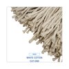 Boardwalk Cut-End Wet Mop, White, Cotton, BWK724CEA BWK724CEA